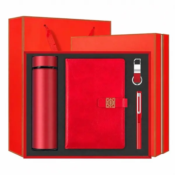 Conference Thermos Notebook Keychain