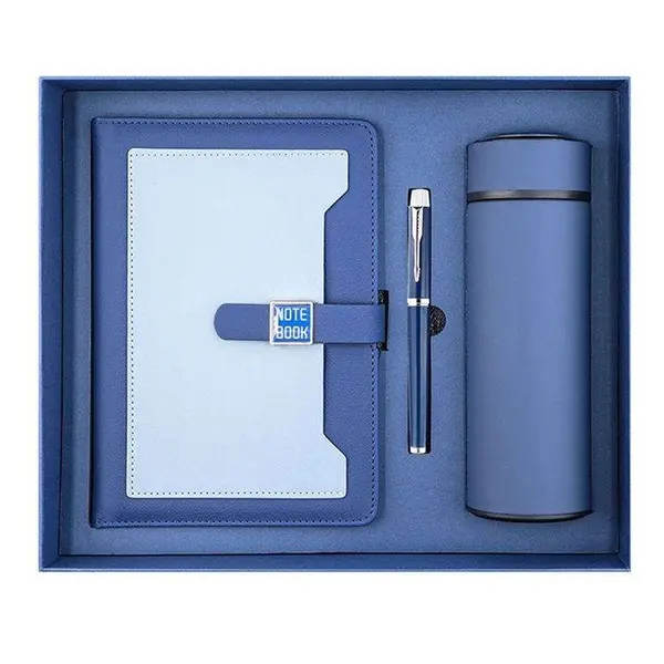 Luxury 3in1 Thermos Notebook Pen - Image 2