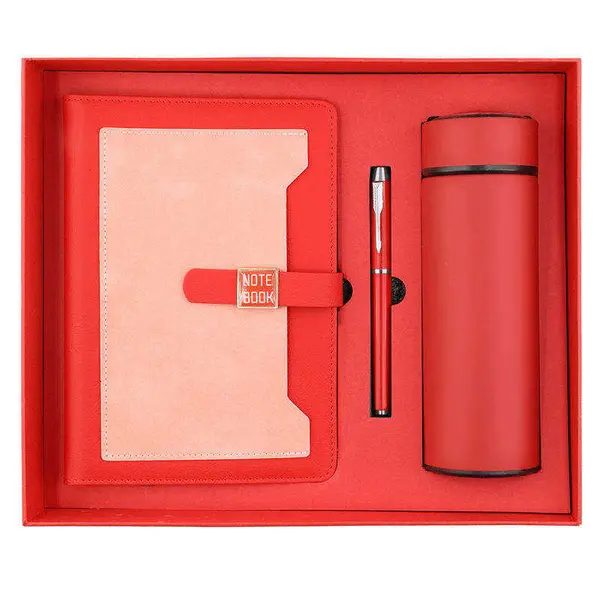 Luxury 3in1 Thermos Notebook Pen - Image 4