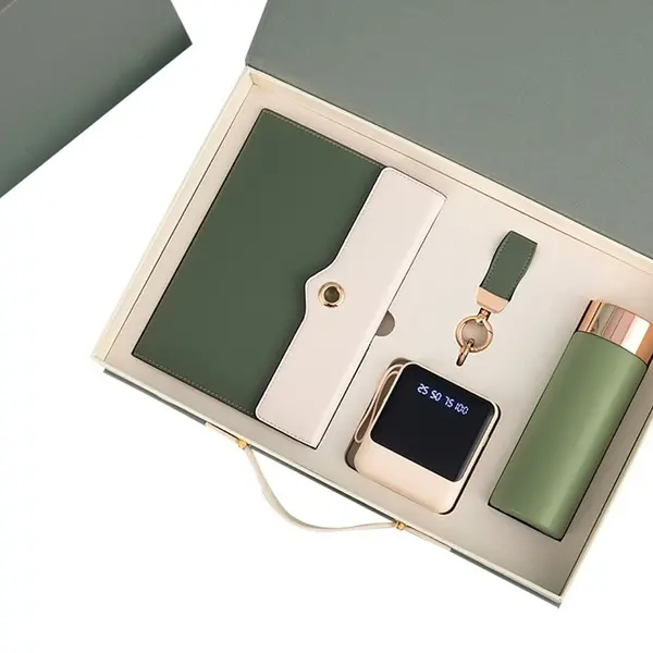 4in1 Notebook Thermos Powerbank Keychain