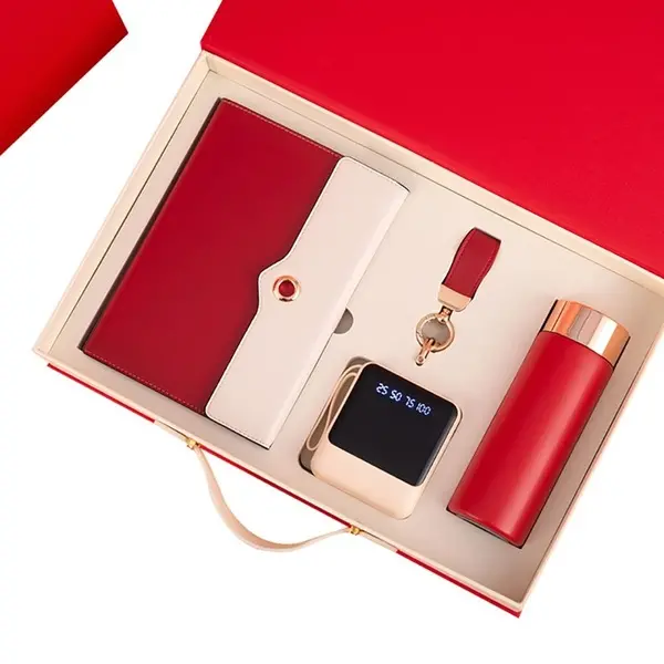 4in1 Notebook Thermos Powerbank Keychain - Image 3