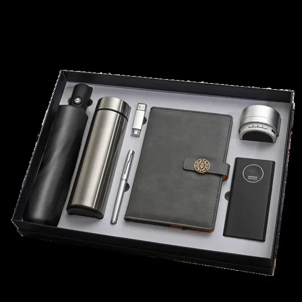 7in1 Luxury Umbrella Thermos USB Speaker