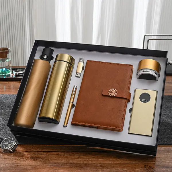 7in1 Luxury Umbrella Thermos USB Speaker - Image 4