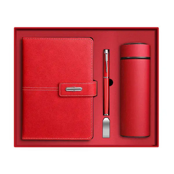 Luxury A5 Notebook Pen USB Thermos - Image 4