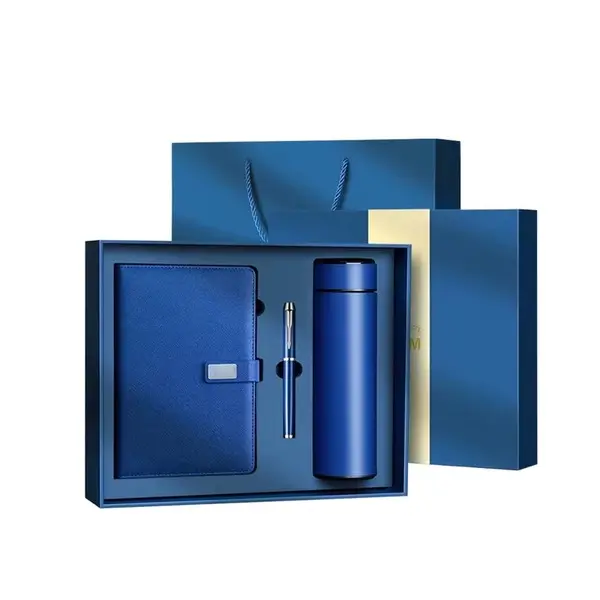 Luxury Office 3pc Notebook Pen Thermos