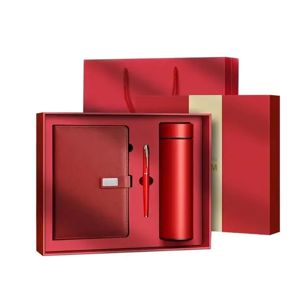 Luxury Office 3pc Notebook Pen Thermos - Image 3