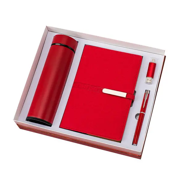 4in1 Business Thermos Notebook USB Pen
