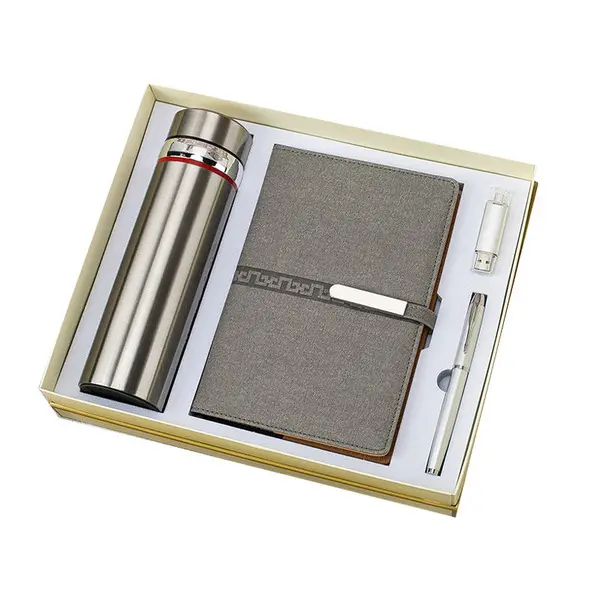 4in1 Business Thermos Notebook USB Pen - Image 2
