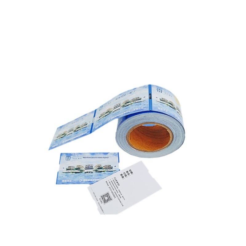 Thermal Adhesive Baggage Tag