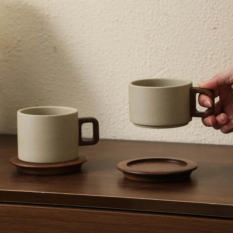 Retro Coarse Pottery Mug - Image 2
