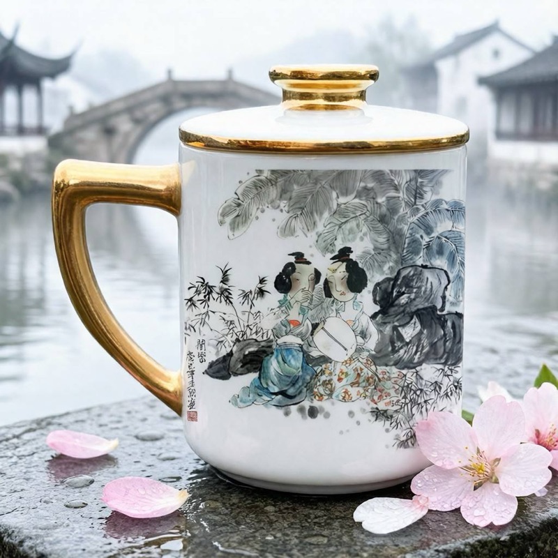 Chinese Flower Bone China - Image 3