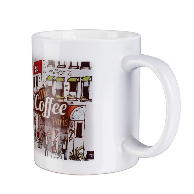 White Porcelain 11Oz Mug - Image 2