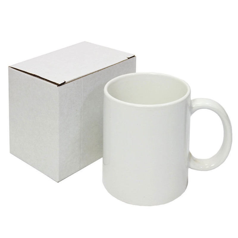White Porcelain 11Oz Mug - Image 3