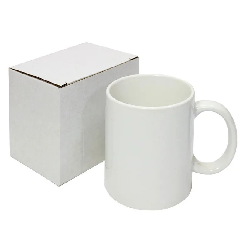 White Porcelain 11Oz Mug - Image 3