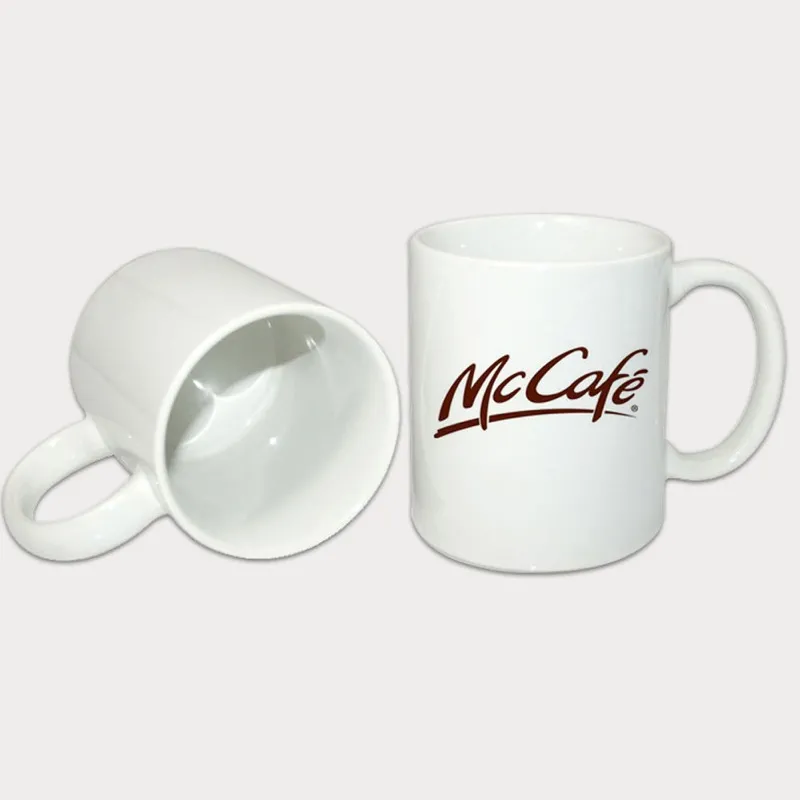 White Porcelain 11Oz Mug - Image 4