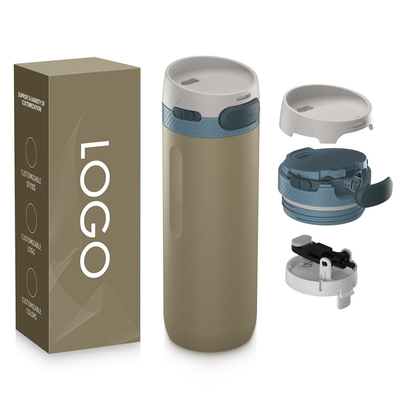 Trigger Action Water Bottle