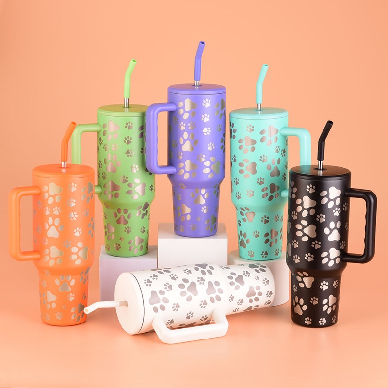 40Oz Animal Paw Print - Image 4