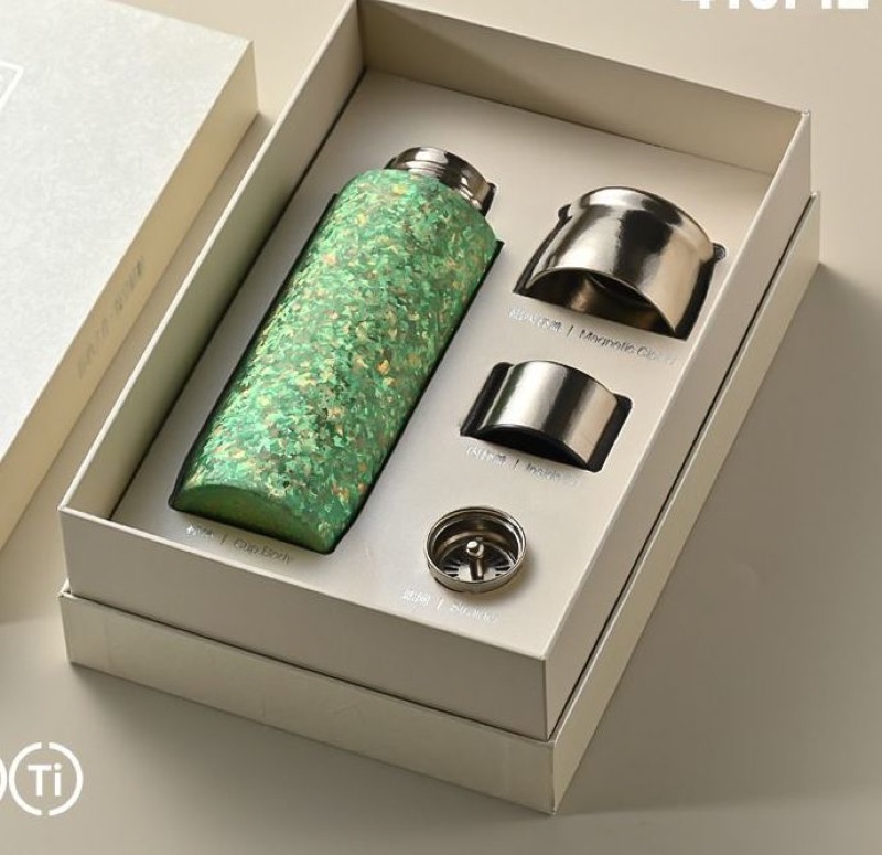 Titanium Cup Flask - Image 4