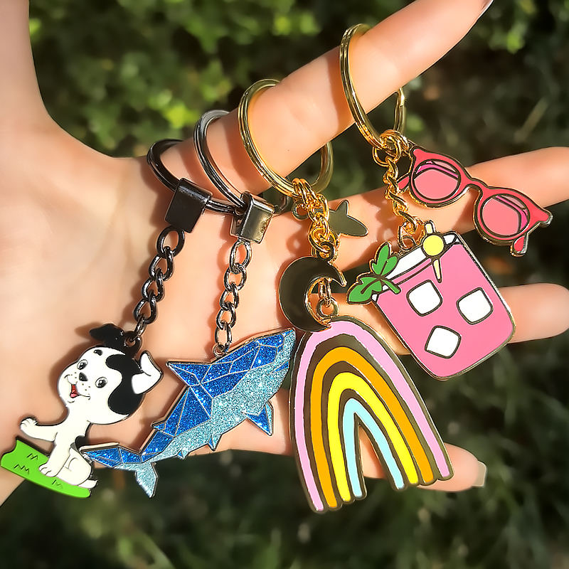 Zinc Alloy Keyring