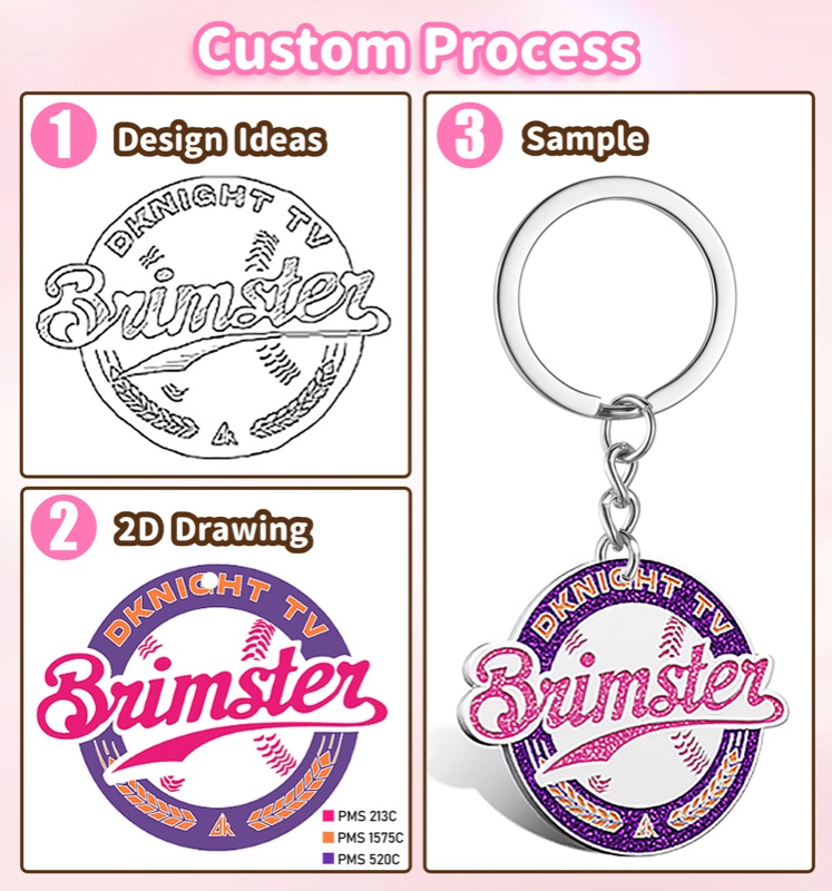 Zinc Alloy Keyring - Image 4