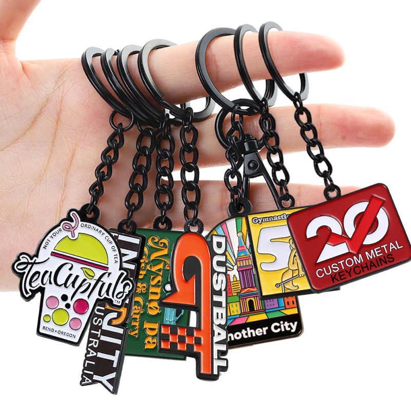 Custom Logo Keyring - Image 2