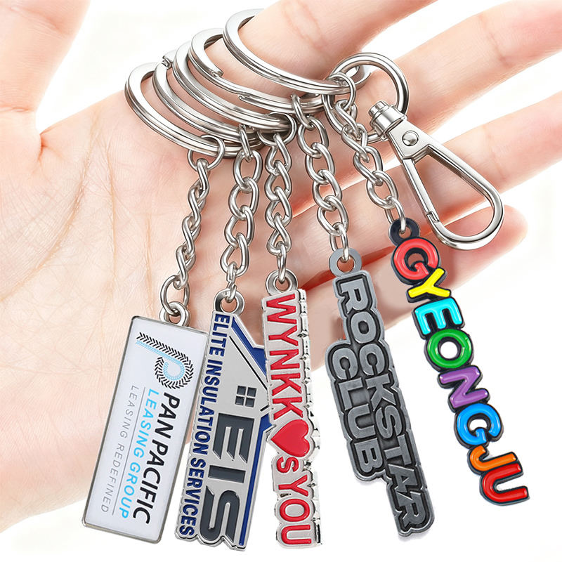Custom Logo Keyring - Image 3