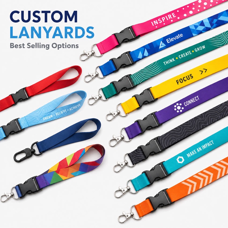 Pink Lanyards With Logo