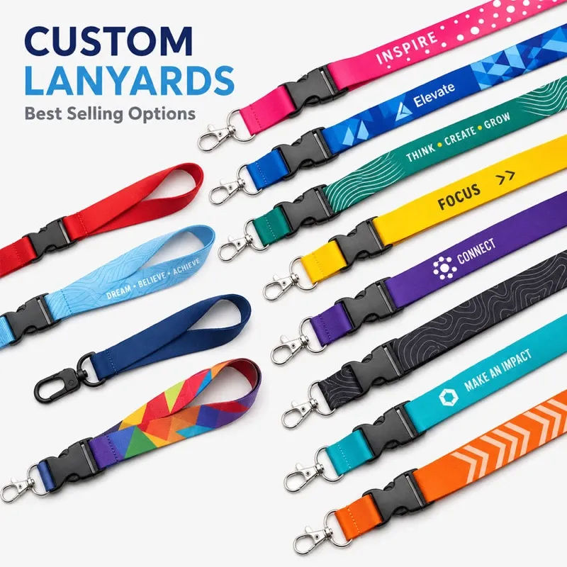 Pink Lanyards With Logo
