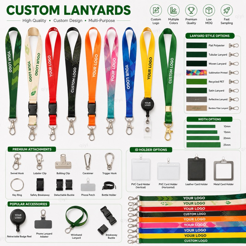 Pink Lanyards With Logo - Image 2