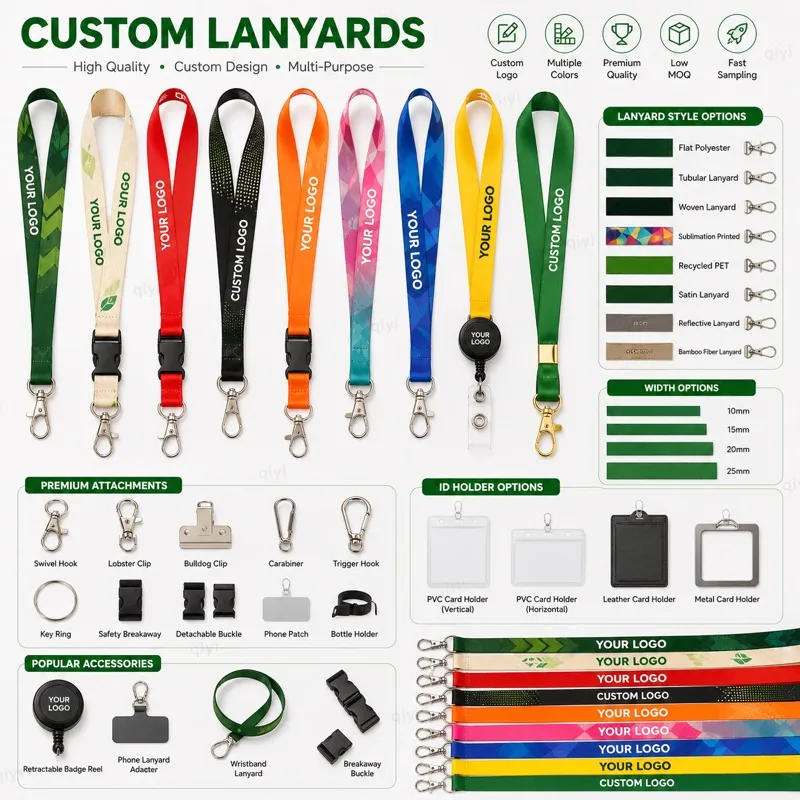 Pink Lanyards With Logo - Image 2