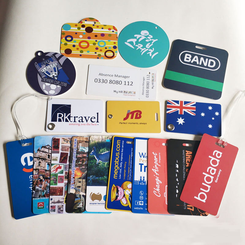 Hard Plastic Luggage Tag