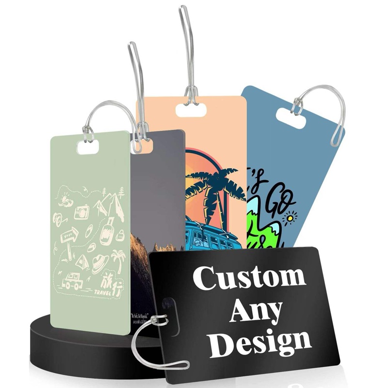 Hard Plastic Luggage Tag - Image 2