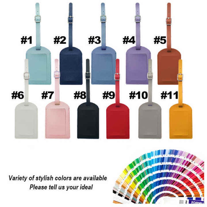 Pu Leather Luggage Tag - Image 2