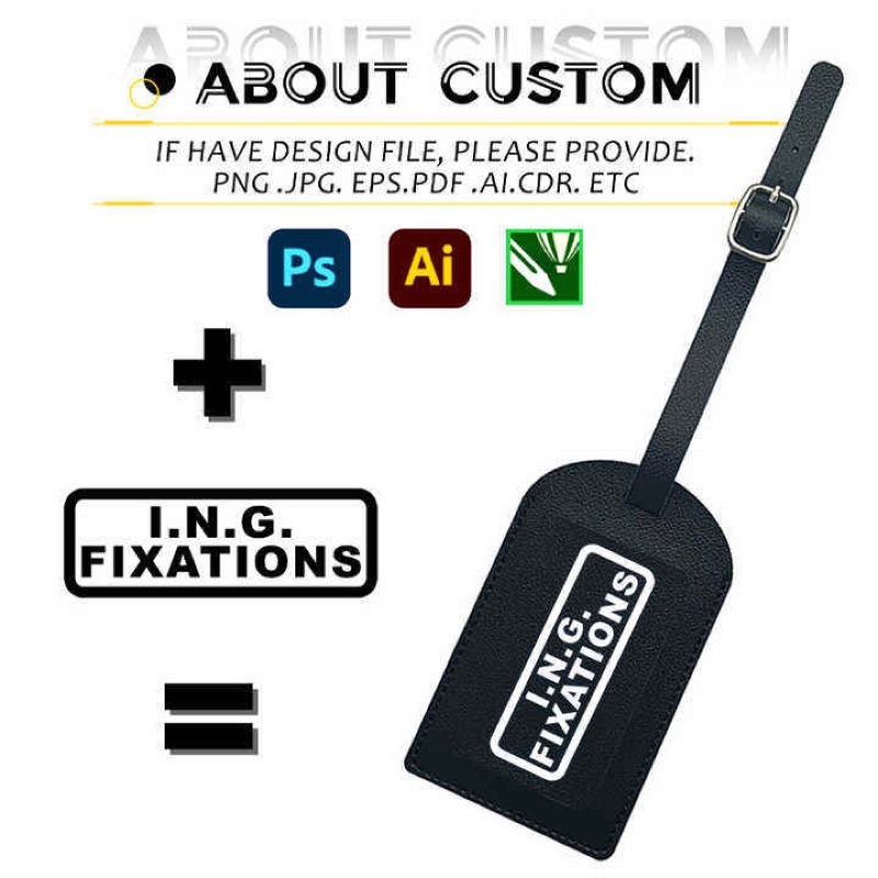 Pu Leather Luggage Tag - Image 3
