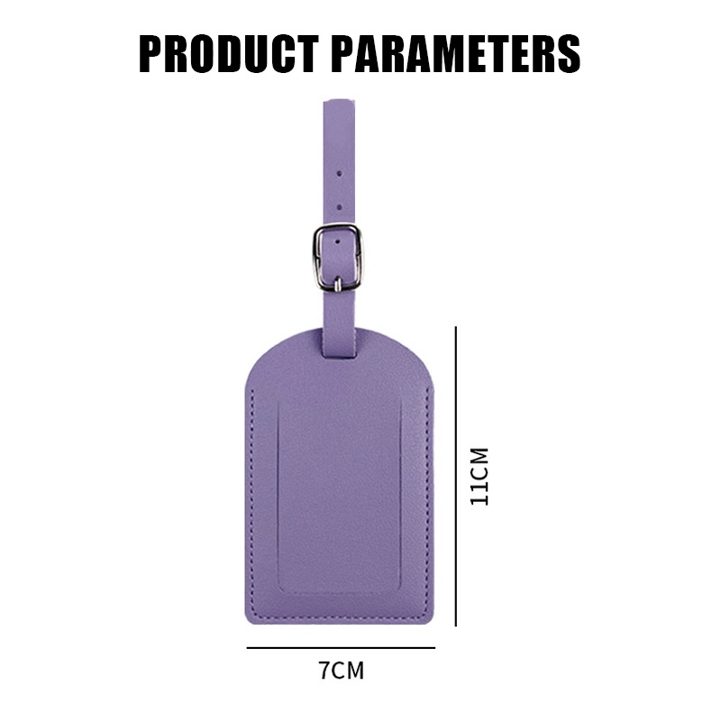 Pu Leather Luggage Tag - Image 4