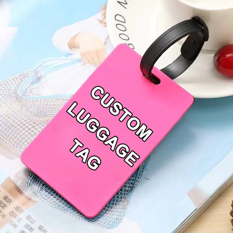 Pvc Soft Luggage Tag