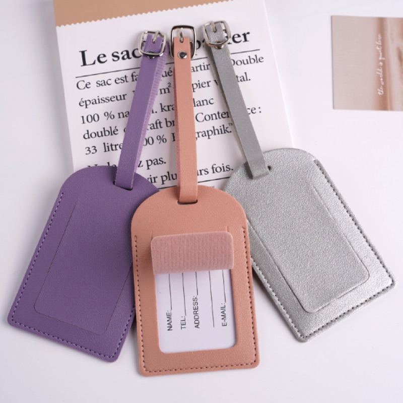 Faux Leather Suitcase Tag - Image 3