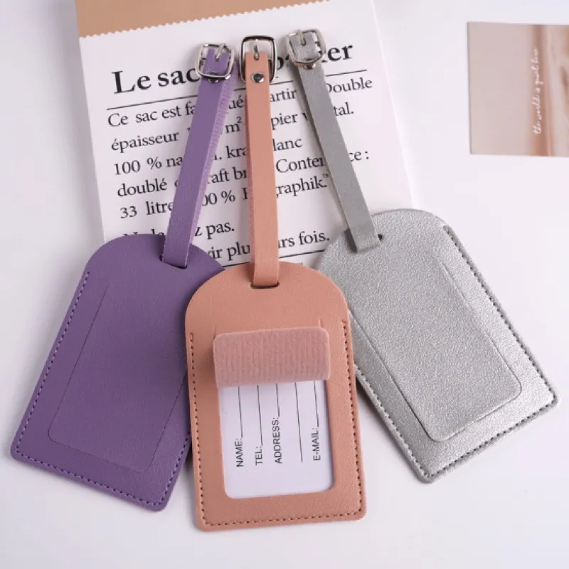 Faux Leather Suitcase Tag - Image 3