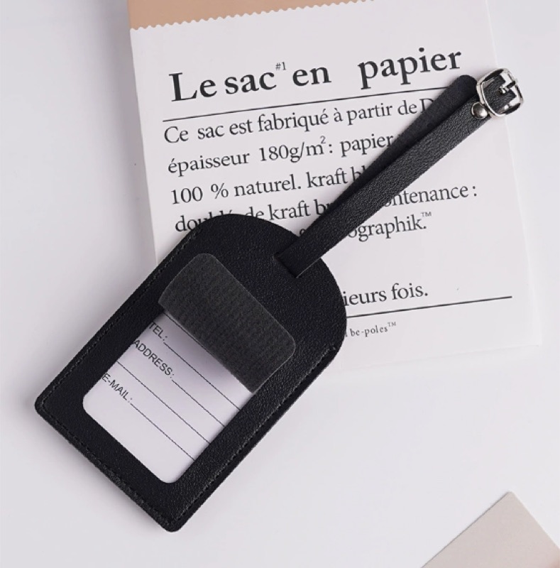 Faux Leather Suitcase Tag - Image 4