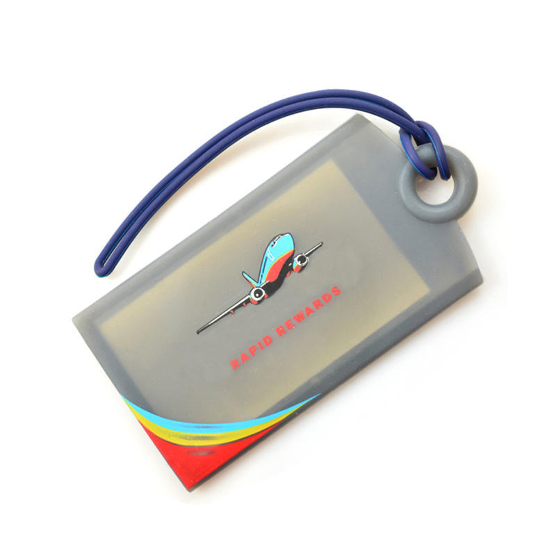 Rubber Silicone Luggage Tag - Image 3