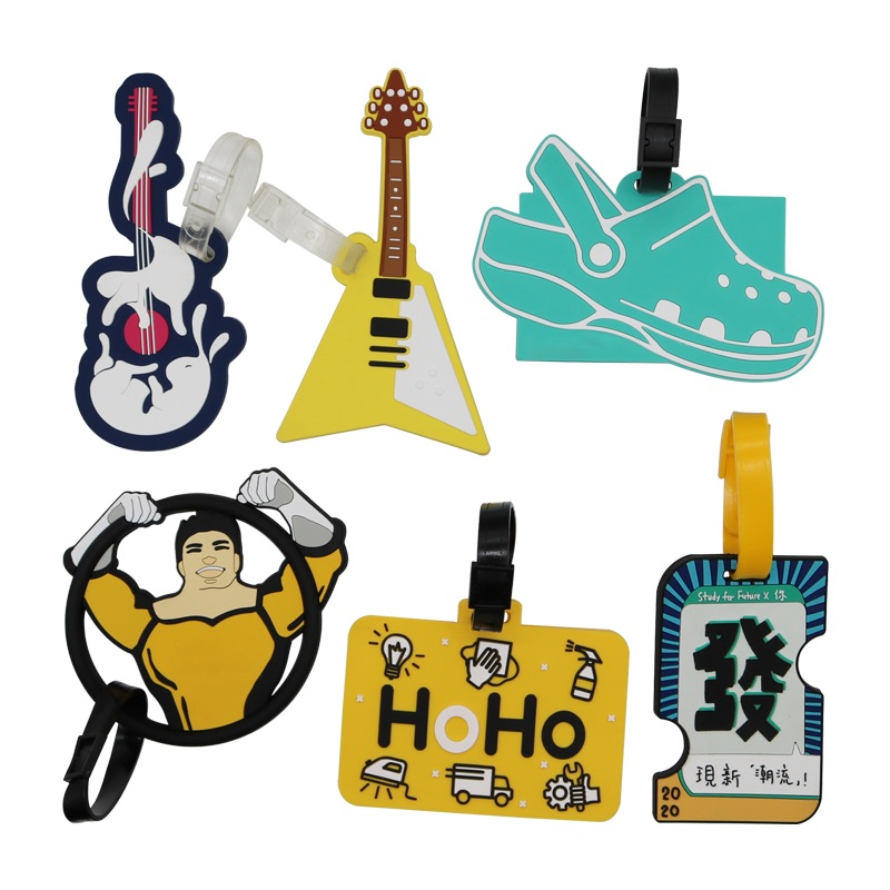 Soft Pvc Id Luggage Tag