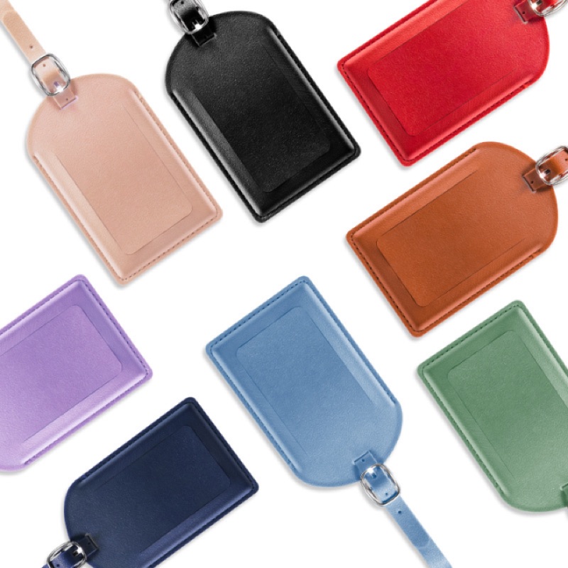 Pu Leather Baggage Bag Tag