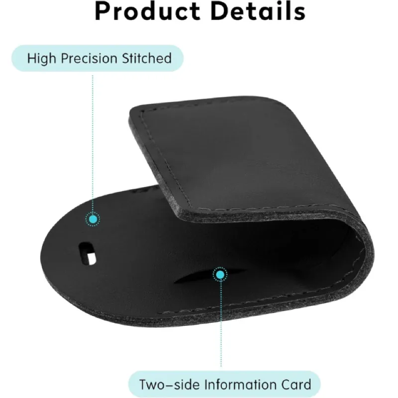 Pu Leather Baggage Bag Tag - Image 4