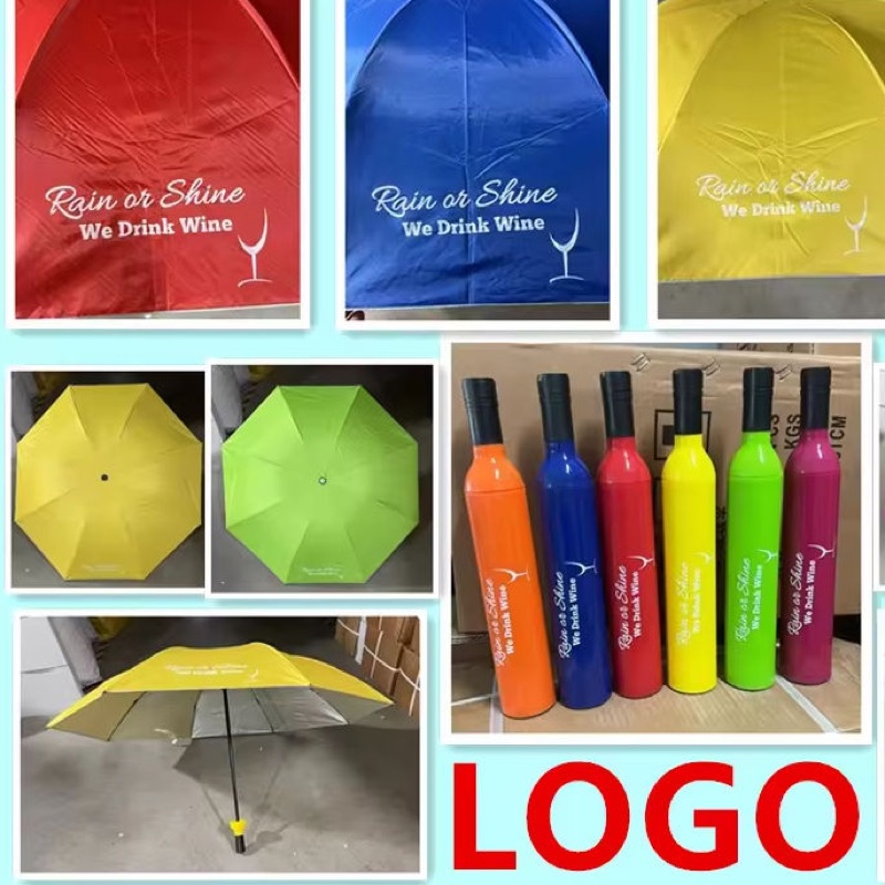 Wine Bottle Umbrella