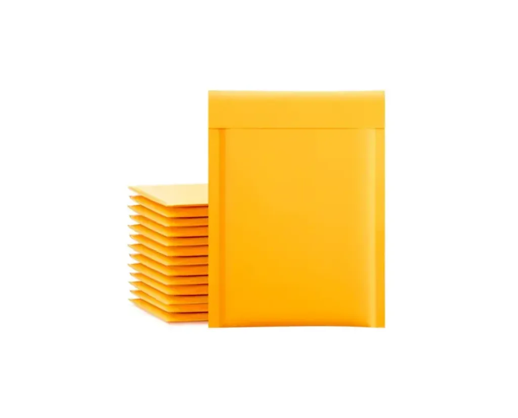 Eco-Friendly Kraft Paper Bubble Shock-Absorbing Express Bag