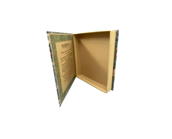 Eco Friendly Rigid Cardboard Corrugated Paper Box Book Shape Packaging