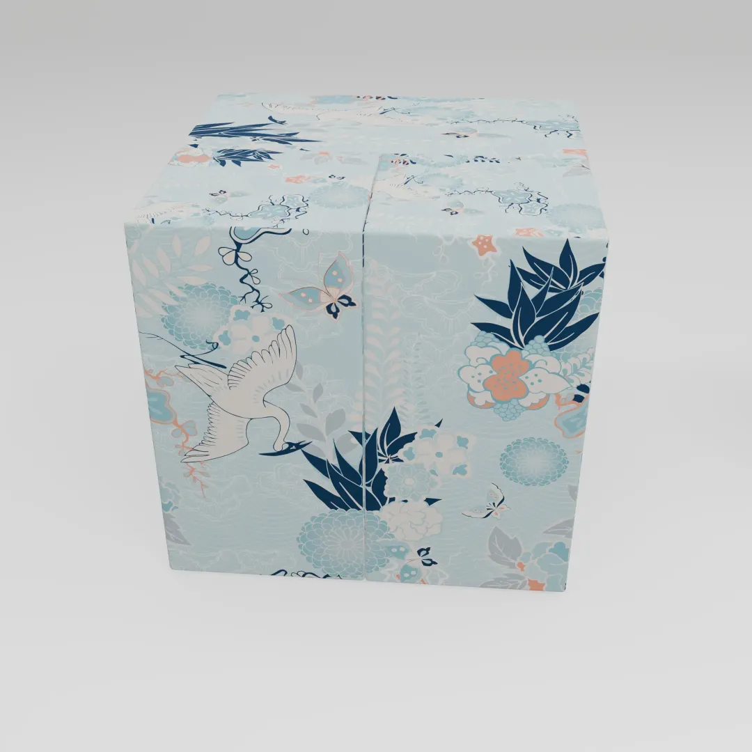 High Quality  Three-door Gift Box Cosmetic Beauty Packaging