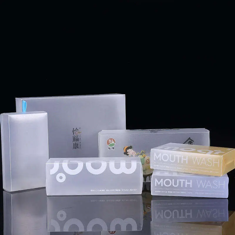 Assorted Frosted Transparent Plastic Boxes For Versatile Product Packaging And Display1